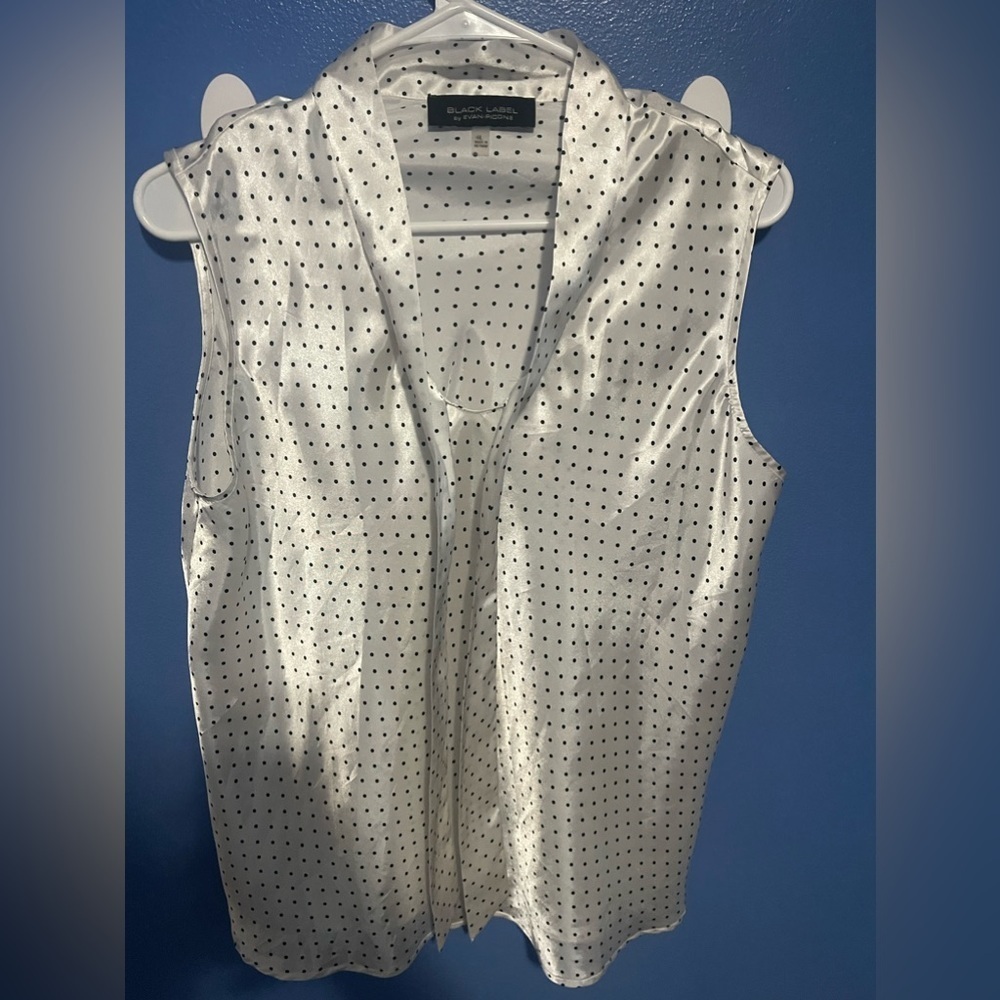 Black Label by Evan Picone professional blouse